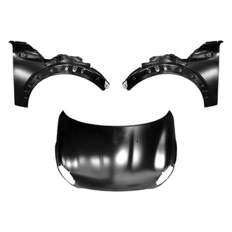 Replace® - 3-Piece (Hood Panel, Front Driver and Passenger Side Fender) (CAPA Certified)
