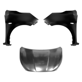 Replace® - 3-Piece (Hood Panel, Front Driver and Passenger Side Fender) (Standard Line)