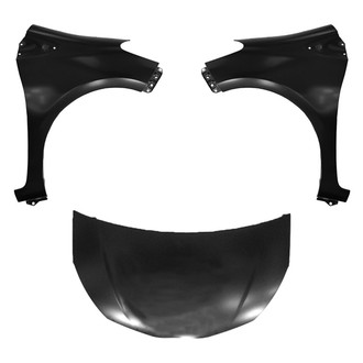 Replace® - 3-Piece (Hood Panel, Front Driver and Passenger Side Fender) (CAPA Certified)