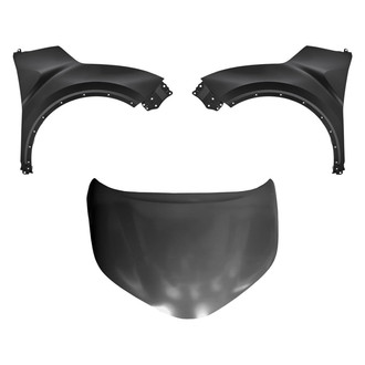 Replace® - 3-Piece (Hood Panel, Front Driver and Passenger Side Fender) (Standard Line)
