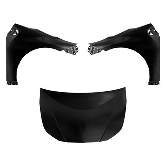Replace® - 3-Piece (Hood Panel, Front Driver and Passenger Side Fender) (CAPA Certified)