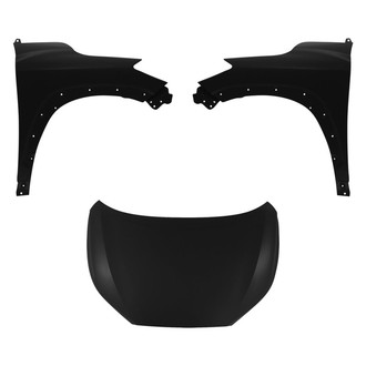 Replace® - 3-Piece (Hood Panel, Front Driver and Passenger Side Fender) (Standard Line)