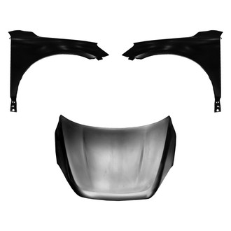 Replace® - 3-Piece (Hood Panel, Front Driver and Passenger Side Fender) (CAPA Certified)