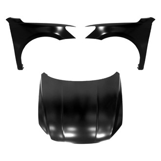 Replace® - 3-Piece (Hood Panel, Front Driver and Passenger Side Fender) (CAPA Certified)