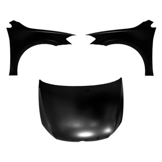 Replace® - 3-Piece (Hood Panel, Front Driver and Passenger Side Fender) (CAPA Certified)
