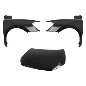 Replace® - 3-Piece (Hood Panel, Front Driver and Passenger Side Fender) (CAPA Certified)