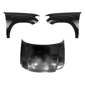 Replace® - 3-Piece (Hood Panel, Front Driver and Passenger Side Fender) (Standard Line)