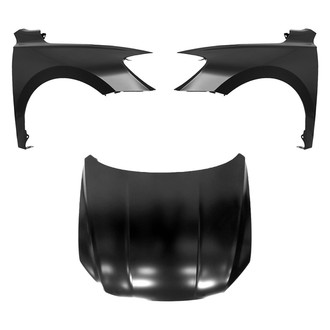 Replace® - 3-Piece (Hood Panel, Front Driver and Passenger Side Fender) (CAPA Certified)