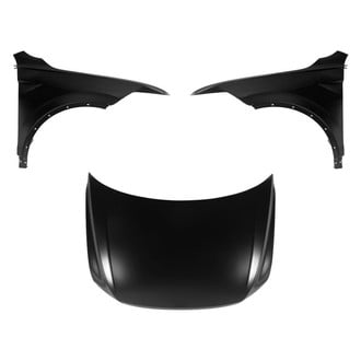 Replace® - 3-Piece (Hood Panel, Front Driver and Passenger Side Fender) (CAPA Certified)