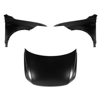 Replace® - 3-Piece (Hood Panel, Front Driver and Passenger Side Fender) (Standard Line)