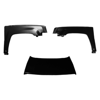 Replace® - 3-Piece (Hood Panel, Front Driver and Passenger Side Fender) (Platinum Plus)