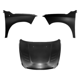 Replace® - 3-Piece (Hood Panel, Front Driver and Passenger Side Fender) (Platinum Plus)