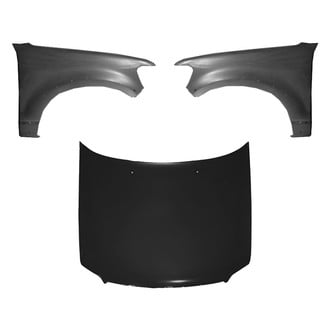 Replace® - 3-Piece (Hood Panel, Front Driver and Passenger Side Fender) (Platinum Plus)