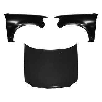 Replace® - 3-Piece (Hood Panel, Front Driver and Passenger Side Fender) (Platinum Plus)