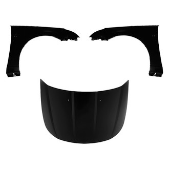 Replace® - 3-Piece (Hood Panel, Front Driver and Passenger Side Fender) (Platinum Plus)