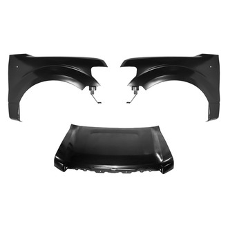 Replace® - 3-Piece (Hood Panel, Front Driver and Passenger Side Fender) (Platinum Plus)