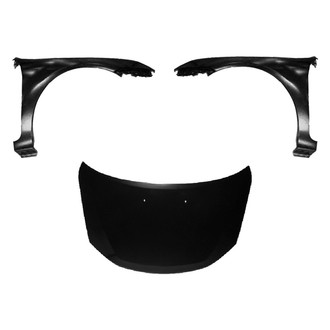 Replace® - 3-Piece (Hood Panel, Front Driver and Passenger Side Fender) (Platinum Plus)