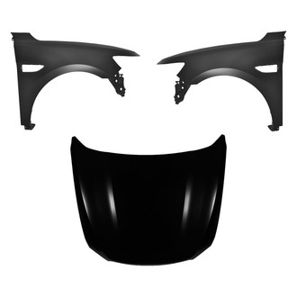 Replace® - 3-Piece (Hood Panel, Front Driver and Passenger Side Fender) (Platinum Plus)