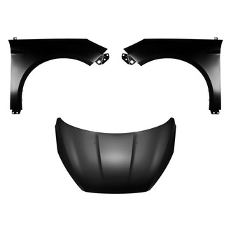 Replace® - 3-Piece (Hood Panel, Front Driver and Passenger Side Fender) (Platinum Plus)
