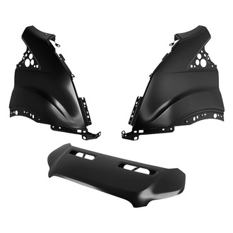 Replace® - 3-Piece (Hood Panel, Front Driver and Passenger Side Fender)