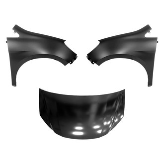 Replace® - 3-Piece (Hood Panel, Front Driver and Passenger Side Fender) (Platinum Plus)