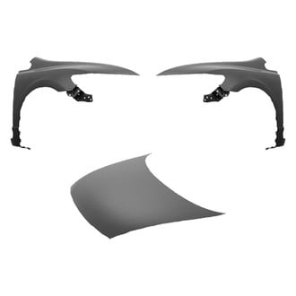 Replace® - 3-Piece (Hood Panel, Front Driver and Passenger Side Fender) (Platinum Plus)