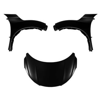Replace® - 3-Piece (Hood Panel, Front Driver and Passenger Side Fender) (Platinum Plus)