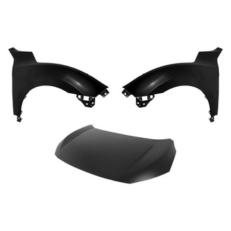 Replace® - 3-Piece (Hood Panel, Front Driver and Passenger Side Fender) (Platinum Plus)