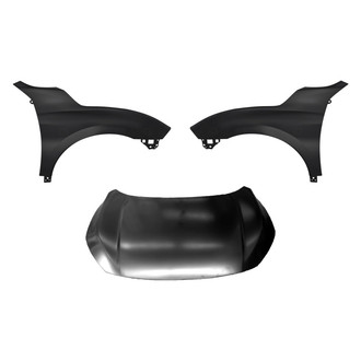 Replace® - 3-Piece (Hood Panel, Front Driver and Passenger Side Fender) (Standard Line)