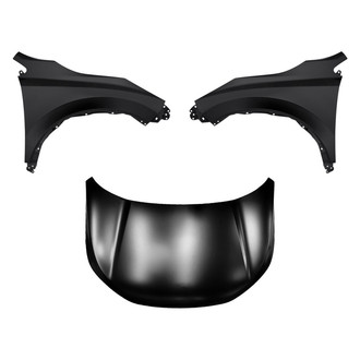 Replace® - 3-Piece (Hood Panel, Front Driver and Passenger Side Fender) (Standard Line)