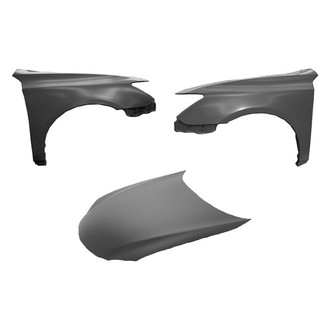 Replace® - 3-Piece (Hood Panel, Front Driver and Passenger Side Fender) (Platinum Plus)