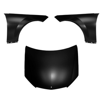 Replace® - 3-Piece (Hood Panel, Front Driver and Passenger Side Fender) (Platinum Plus)