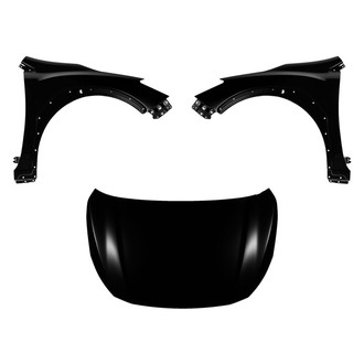 Replace® - 3-Piece (Hood Panel, Front Driver and Passenger Side Fender) (Standard Line)