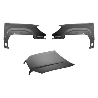 Replace® - 3-Piece (Hood Panel, Front Driver and Passenger Side Fender) (Value Line)