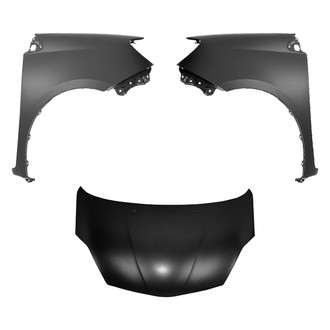 Replace® - 3-Piece (Hood Panel, Front Driver and Passenger Side Fender) (Value Line)