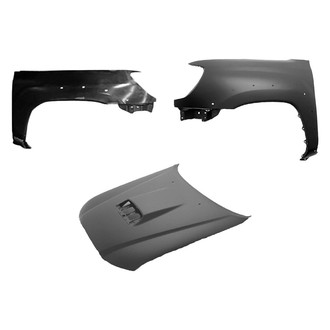 Replace® - 3-Piece (Hood Panel, Front Driver and Passenger Side Fender) (Value Line)