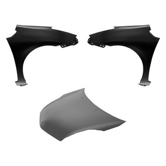 Replace® - 3-Piece (Hood Panel, Front Driver and Passenger Side Fender) (Platinum Plus)