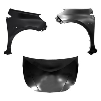 Replace® - 3-Piece (Hood Panel, Front Driver and Passenger Side Fender) (Standard Line)