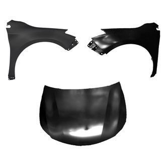 Replace® - 3-Piece (Hood Panel, Front Driver and Passenger Side Fender) (Standard Line)