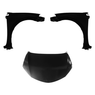 Replace® - 3-Piece (Hood Panel, Front Driver and Passenger Side Fender)