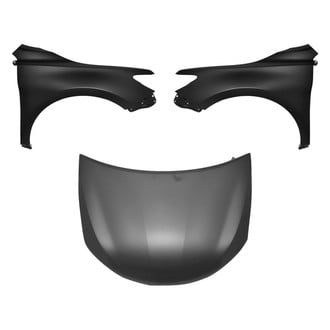 Replace® - 3-Piece (Hood Panel, Front Driver and Passenger Side Fender) (Platinum Plus)