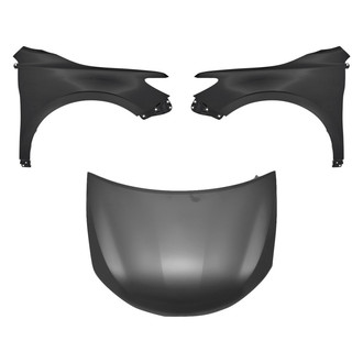 Replace® - 3-Piece (Hood Panel, Front Driver and Passenger Side Fender) (Standard Line)