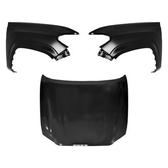 Replace® - 3-Piece (Hood Panel, Front Driver and Passenger Side Fender) (Platinum Plus)