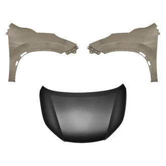 Replace® - 3-Piece (Hood Panel, Front Driver and Passenger Side Fender) (Standard Line)