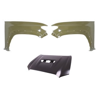 Replace® - 3-Piece (Hood Panel, Front Driver and Passenger Side Fender) (Platinum Plus)