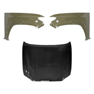 Replace® - 3-Piece (Hood Panel, Front Driver and Passenger Side Fender) (Platinum Plus)