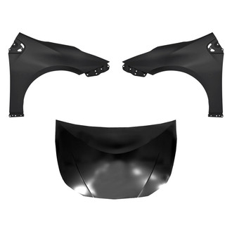 Replace® - 3-Piece (Hood Panel, Front Driver and Passenger Side Fender) (Standard Line)