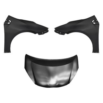 Replace® - 3-Piece (Hood Panel, Front Driver and Passenger Side Fender) (Standard Line)