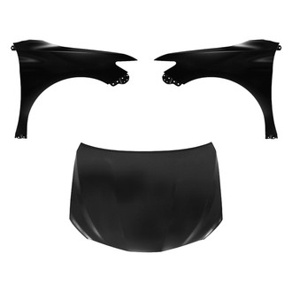 Replace® - 3-Piece (Hood Panel, Front Driver and Passenger Side Fender) (Platinum Plus)