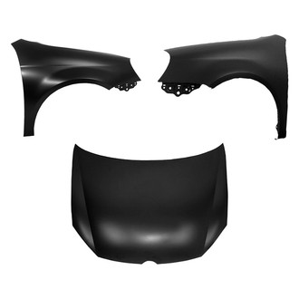 Replace® - 3-Piece (Hood Panel, Front Driver and Passenger Side Fender) (Platinum Plus)